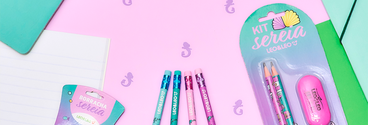 Imagem Banner Produto Kit Lápis HB Sereia