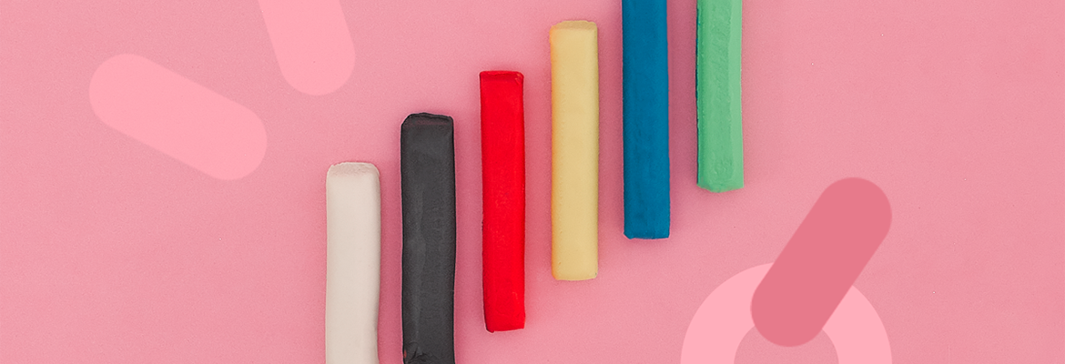 Imagem Banner Produto Massa de Modelar 6 cores