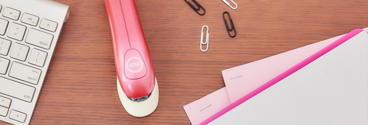 Imagem Banner Produto Grampeador Plástico