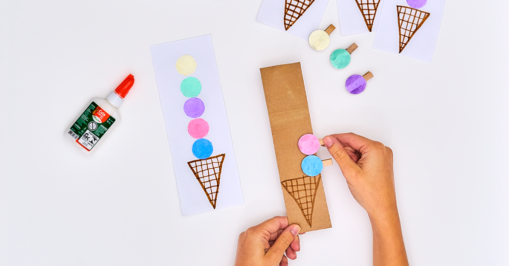 Atividade didática: Aprenda as cores com sorvete
