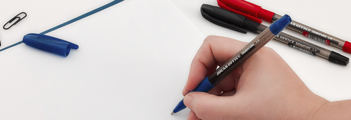 Imagem Banner Produto Caneta Esferográfica Signature