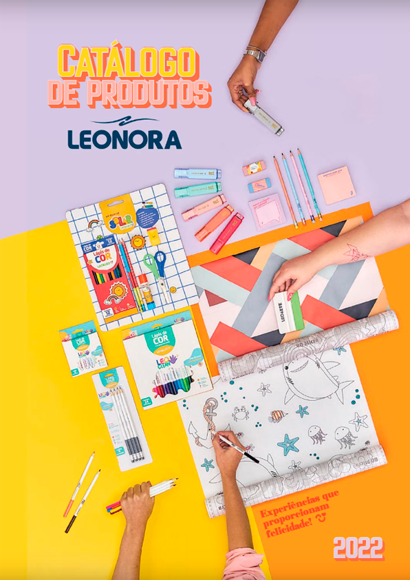 Capa Catálogo Leonora 2022